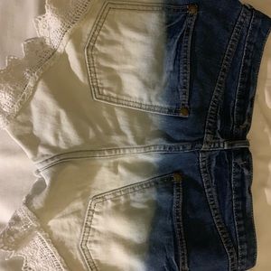 Free people shorts gently worn